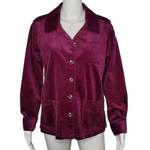 Appleseed's Stretch Wide-Wale Corduroy Shirt‎ Jacket